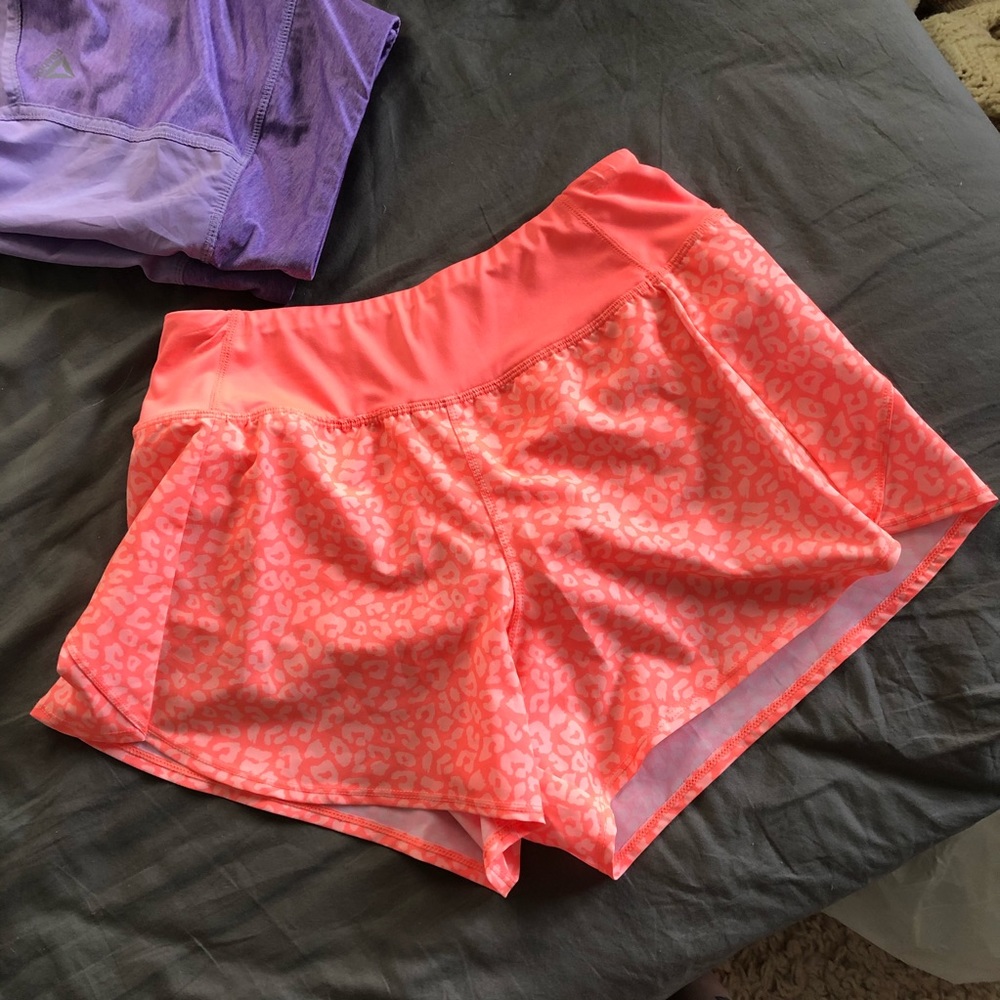 Zelos Leopard Print Running Shorts